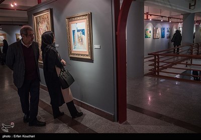 افتتاح نمایشگاه دوازدهمین جشنواره هنرهای تجسمی فجر