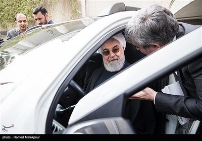 رونمایی از چهار خودرو تولید داخل با حضور حجت‌الاسلام حسن روحانی رئیس‌جمهور