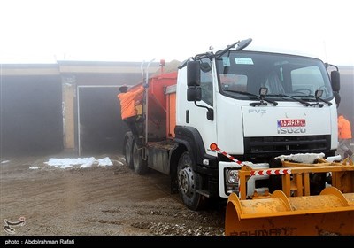 تلاش راهداران گردنه اسدآباد -همدان