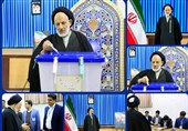 انتخابات ایران| حضور نماینده ولی‌فقیه در استان خراسان جنوبی پای صندوق رای به روایت تصویر