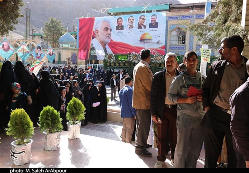 انتخابات ایران | خلق حماسه‌ای دیگر از جوار مزار حاج قاسم به روایت تصویر