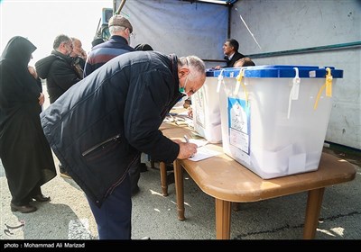 صندوق اخذ رای در نماز جمعه تهران