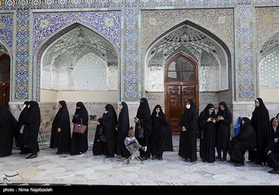 People in Mashhad Participate in Iran Parliamentary Elections