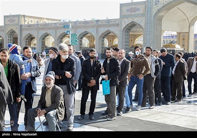 People in Mashhad Participate in Iran Parliamentary Elections