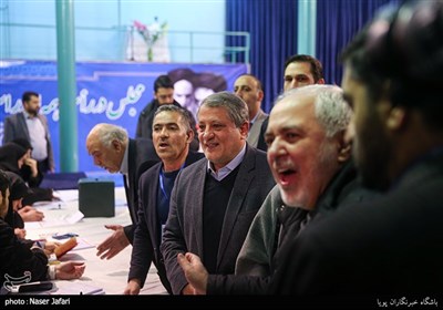 محسن هاشمی رفسنجانی در حسینه جماران