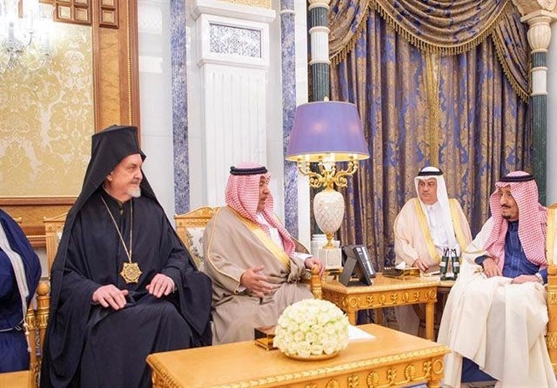 دیدار یک خاخام صهیونیست با پادشاه سعودی