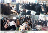 حضور مردم شهرهای مختلف استان همدان در انتخابات مجلس به روایت تصویر