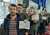 انتخابات ایران|حضور چشمگیر مردم دیار آیت‌الله بهاری در شعب اخذ رأی؛ کبودراهنگی‌ها وحدت ملی را به نمایش گذاشتند