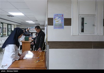 انتخابات یازدهمین دوره مجلس شورای اسلامی در بیمارستان محمدرسول الله مبارکه