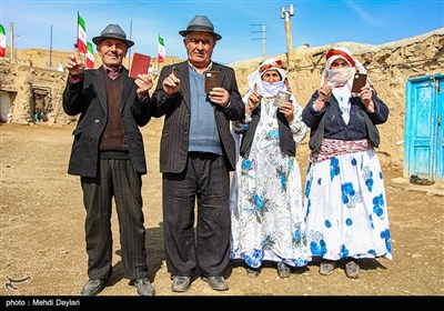 انتخابات یازدهمین دوره مجلس شورای اسلامی در روستاهای قشلاقی و عشایری شهرستان اهر