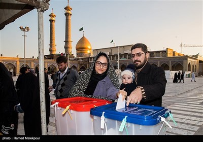 یازدهمین دوره انتخابات مجلس شورای اسلامی - حرم حضرت عبدالعظیم حسنی(ع)