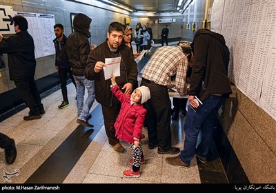 ساعات پایانی در شعب اخذ رای تهران