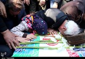 جانباز اردبیلی به همرزمان شهیدش پیوست