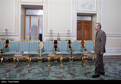 علی لاریجانی رئیس مجلس ایران 