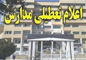 مدارس استان گلستان تا پایان هفته جاری تعطیل شد