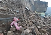 تخریب منازل «علی‌آباد» خرم‌آباد در پی بارش باران به روایت تصاویر‌