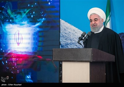 سخنرانی حسن روحانی رئیس جمهور در آیین افتتاح فاز یک آزادراه تهران-شمال