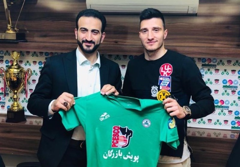 Iran Zob Ahan Completes Signing of Serbian Ivan Markovic