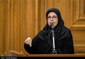سخنرانی بهاره آورین در جلسه علنی شورای شهر تهران