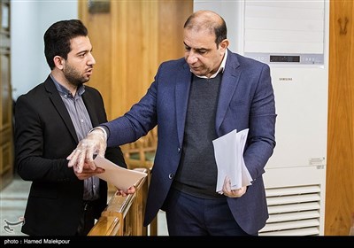 محمد علیخانی در جلسه علنی شورای شهر تهران