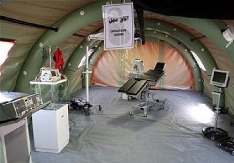 نیروی دریایی سپاه در گیلان بیمارستان صحرایی احداث می‌کند