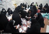 بسته بندی و توزیع 50 هزار بسته بهداشتی-قم
