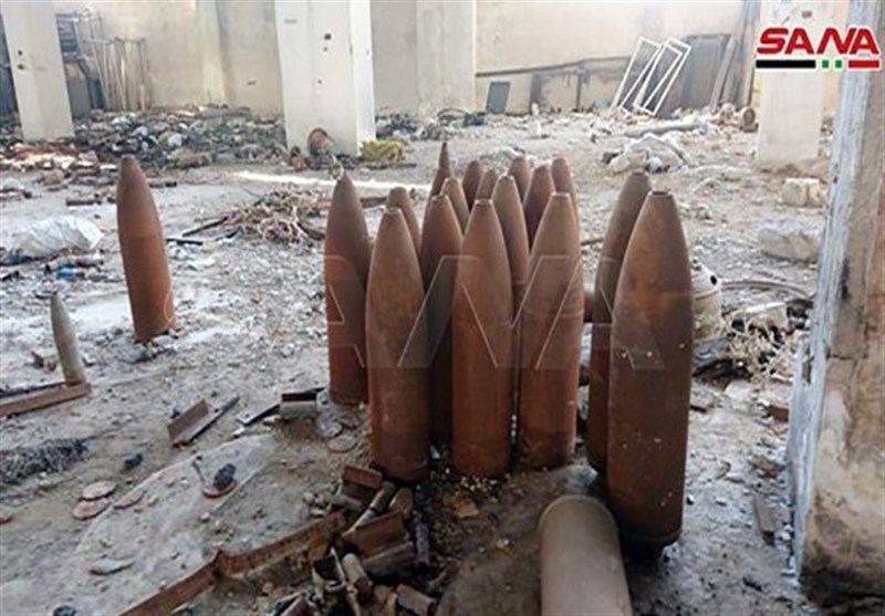 Syrian Army Discovers Terrorists’ Weapons Factory West of Aleppo (+Photos)