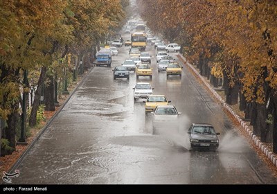 آبگرفتگی معابر در کرمانشاه