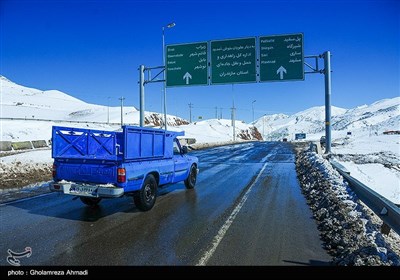 تست کرونا در ورودی مازندران