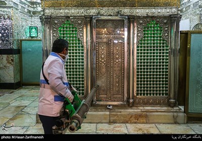 Iran Disinfects Holy Sites, Steps Up Efforts to Stop COVID-19