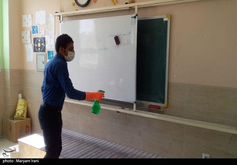 ضدعفونی مستمر مدارس استان گلستان؛ ابتلای دانش‌آموزان به کرونا گزارش نشده است