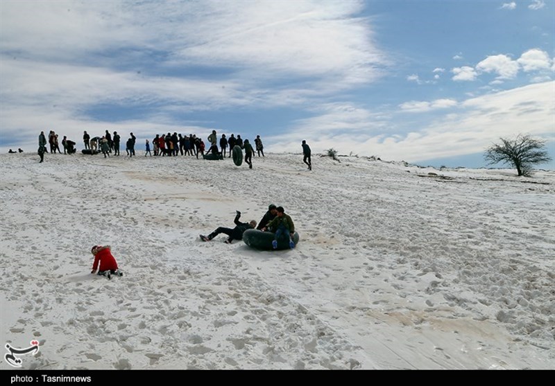 شادی و نشاط تفریحات زمستانی در خراسان شمالی به روایت تصاویر
