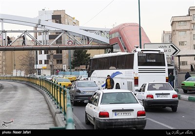 پایانه اتوبوسرانی در سه راه تهرانپارس