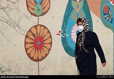 استفاده از ماسک در سطح شهر تهران