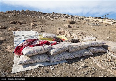 روستاهای زلزله زده بخش قطور شهرستان خوی پس از هفت روز -آذربایجان غربی