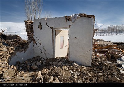 روستاهای زلزله زده بخش قطور شهرستان خوی پس از هفت روز -آذربایجان غربی