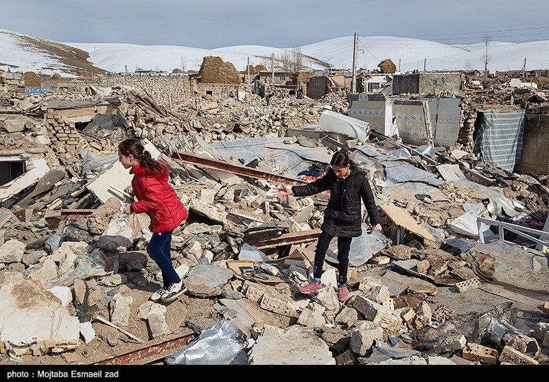 روستاهای زلزله زده قطور ( خوی ) پس از یک هفته -آذربایجان غربی- عکس استانها  تسنیم | Tasnim