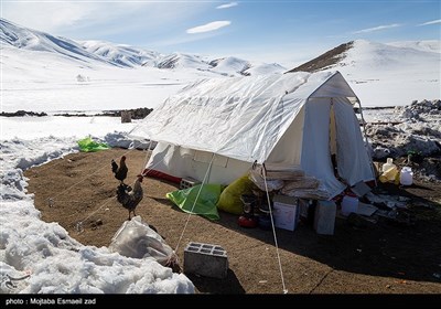 روستاهای زلزله زده بخش قطور شهرستان خوی پس از هفت روز -آذربایجان غربی