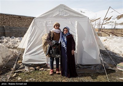 روستاهای زلزله زده بخش قطور شهرستان خوی پس از هفت روز -آذربایجان غربی