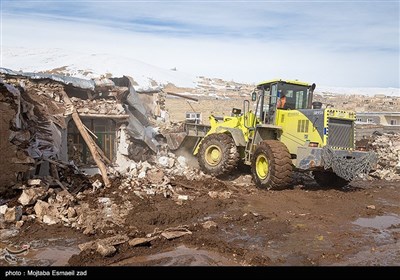 روستاهای زلزله زده بخش قطور شهرستان خوی پس از هفت روز -آذربایجان غربی