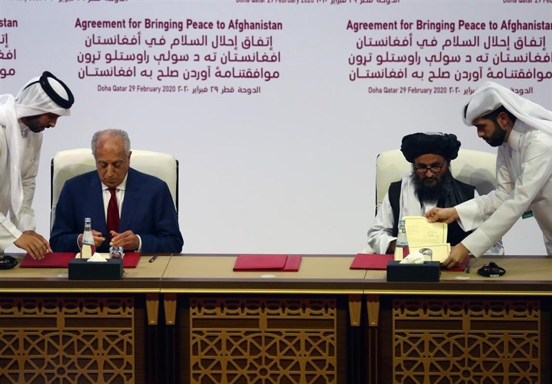 طالبان در یک سالگی توافقنامه قطر: نیروهای خارجی در زمان تعیین شده افغانستان را ترک کنند