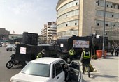 Tehran Police Deploys Water Cannons to Fight against Coronavirus (+Video)