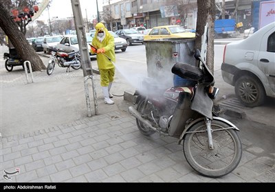 Iran Disinfects Main Streets amid Spread of Coronovirus