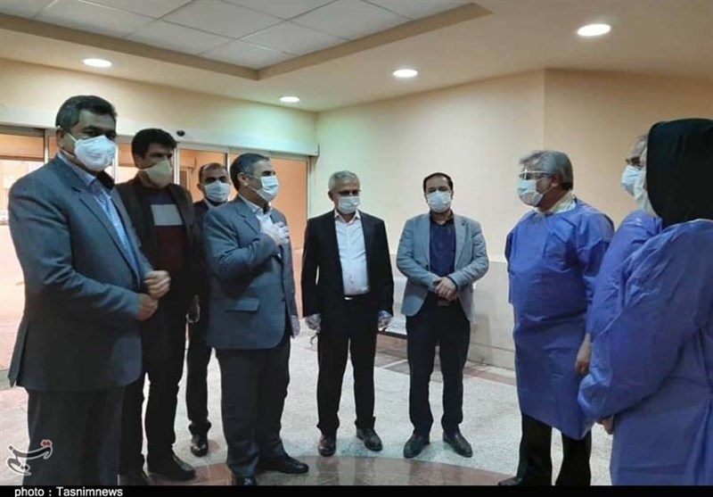 استاندار کهگیلویه و بویراحمد از بیمارستان قرنطینه شده یاسوج بازدید کرد+ تصاویر
