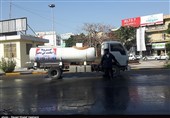 ضدعفونی معابر شهری، روستایی و محلات استان بوشهر به صورت مستمر ادامه دارد