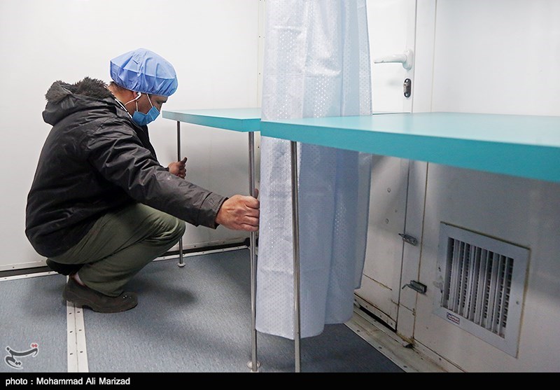 بیمارستان سیار شهید هجرتی در منطقه پردیسان قم راه‌‎اندازی شد
