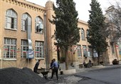 بهسازی و بازپیرایی دبیرستان البزر توسط شهرداری منطقه 6