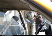ضدعفونی کردن تاکسی ها در کرمان