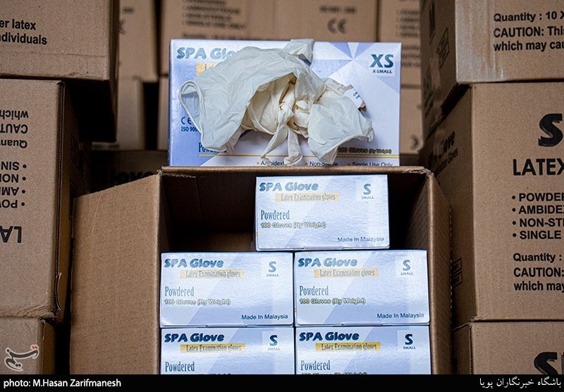400 هزار جفت دستکش بهداشتی در قزوین کشف شد