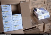 تحویل 330 هزار جفت دستکش احتکارشده به دانشگاه علوم پزشکی گلستان